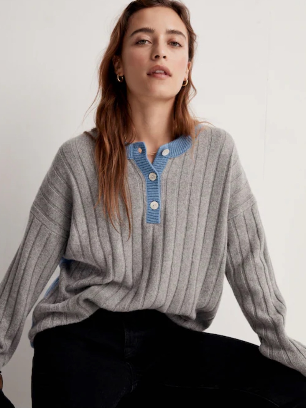 Madewell X Donni Cashmere Sweater S